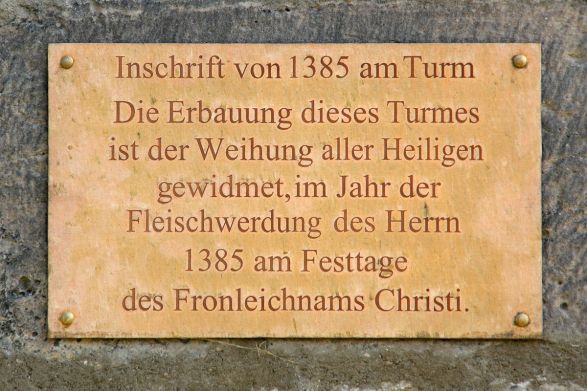 Angebrachtes Schild der bersetzung