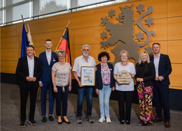 Ehrenamtspreis an Kirchenbauverein